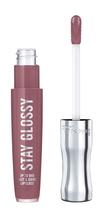 Brilho labial Rimmel Stay Glossy 290 Date Night 5,3 ml, não pegajoso