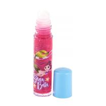 Brilho Labial Rollon Linha Sereia Bella Sabor Cereja Safira