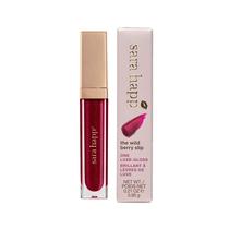 Brilho labial Sara Happ Wild Berry Slip Luxe 6 ml de alto impacto