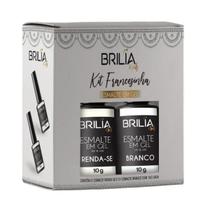 Brilia Nail Esmalte Em Gel Kit Francesinha