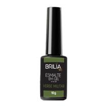 Brilia Nail Esmalte Gel Verde Militar 10G