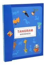 Brimquedo Tangram Puzzle Logical Game For Children Kids Adults Blue Brimquedo Tangram Puzzle Logical Game For Children Kids Adults Blue