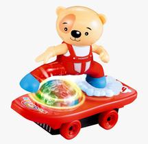 brinca brilha urso skate com luz (1 unidade) brinca brilha urso skate com luz (1 unidade)