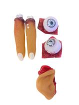 Brincadeira Dedo Olho e Orelha de látex acessórios Pegadinha