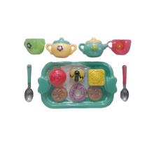 Brincadeira Hora do Chá Divertido13 Peças Interativo Brinquedo Infantil