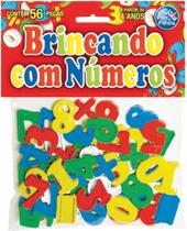 Brincando com Numeros 56 PCS - Pais E Filhos Brincando com Numeros 56 PCS - Pais E Filhos