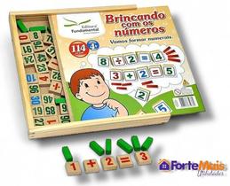 Brincando com os Números Fundamental Brinquedos Brincando com os Números Fundamental Brinquedos