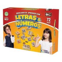 Brincando de aprender letras e numeros - pais e filhos