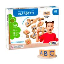Brincando de Aprender Pais e Filhos Alfabeto 144pçs 10780