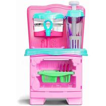 Brincando De Casinha Acqua Bubble 50cm Com Acessórios Brincando De Casinha Acqua Bubble 50cm Com Acessórios