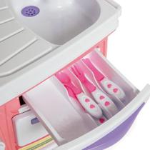 Brincando de Casinha Bella Cozinha com Acessórios e água de Verdade Brincando de Casinha Bella Cozinha com Acessórios e água de Verdade