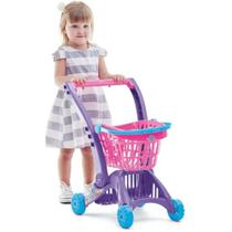 Brincando de Casinha Carrinho Supermercadinho Rosa (7898664630656)
