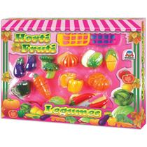 Brincando de Casinha Hortifruti Legumes com tiras autocolantes Brincando de Casinha Hortifruti Legumes com tiras autocolantes