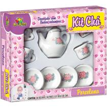 Brincando de casinha kit cha porcelana 9pcs - ART BRINK