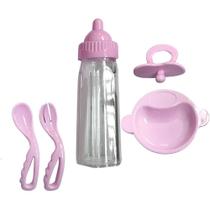 Brincando de Casinha KIT Mamadeira Mágica com Chupeta (5 Peças) Brincando de Casinha KIT Mamadeira Mágica com Chupeta (5 Peças)