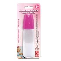 Brincando de casinha mamadeira magica p/boneca coluna unidade - issam