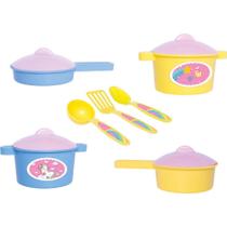 Brincando de Casinha Unika Panelinhas - Jogo de Panelas Brincando de Casinha Unika Panelinhas - Jogo de Panelas