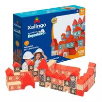 Brincando de Engenheiro 120 pcs - Xalingo