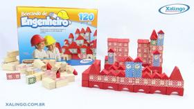 Brincando de engenheiro 120 pçs Xalingo Brincando de engenheiro 120 pçs Xalingo