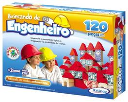 Brincando de Engenheiro 120 Peças 5279.8 Xalingo (690)