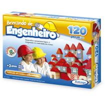 Brincando de Engenheiro 120 Peças - Xalingo