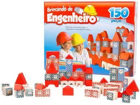 Brincando de Engenheiro 150 Peças - Xalingo Brincando de Engenheiro 150 Peças - Xalingo