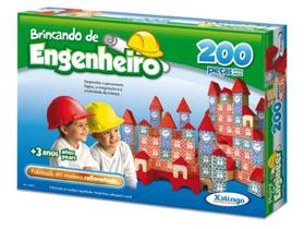 Brincando De Engenheiro 200 Pçs - Xalingo