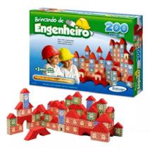 Brincando de Engenheiro - 200 peças para montar