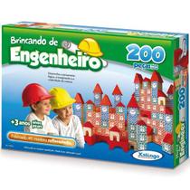 Brincando de Engenheiro 200 Pecas Xalingo 5306.5