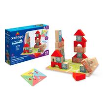 Brincando de Engenheiro Blocos de Montar Jogo do Equilíbrio 42 Peças Xalingo - 17787 Brincando de Engenheiro Blocos de Montar Jogo do Equilíbrio 42 Peças Xalingo - 17787