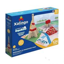 Brincando De Engenheiro Blocos de Montar Paris 124 Pcs