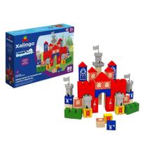 Brincando de Engenheiro Castelo Medieval 80 Peças Xalingo