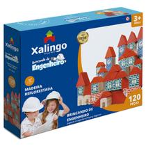 Brincando de engenheiro com 120 peças - xalingo - 52798