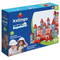 Brincando de engenheiro com 200 peças - xalingo - 53065