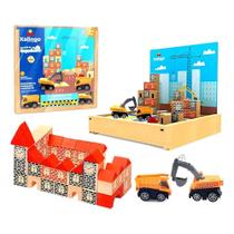 Brincando de Engenheiro Construtor 55 Peças 6812.1- Xalingo Brincando de Engenheiro Construtor 55 Peças 6812.1- Xalingo