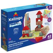 Brincando de Engenheiro Jogo do Equilibrio 42 Peças Xalingo Brincando de Engenheiro Jogo do Equilibrio 42 Peças Xalingo