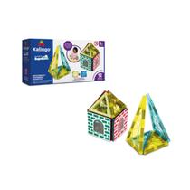 Brincando de Engenheiro Magnético 12 Peças - Xalingo