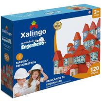 Brincando de engenheiro N4 120 peças xalingo