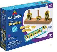 Brincando de Matemática Braille 20 Fichas 12776 Brincando de Matemática Braille 20 Fichas 12776