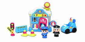 Brincando de Policia com Som, Luzes e Bonecos ZP01039 - Zoop Toys