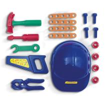 Brincando de Profissões KIT Ferramentas Construtor JR