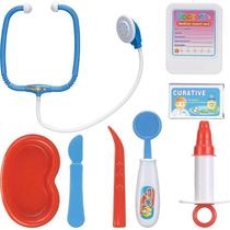 Brincando De Profissões Kit Médico 7 Peças Brincando De Profissões Kit Médico 7 Peças