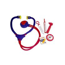 Brincando de Profissões Maleta Doutor Azul KIT Médico Infantil