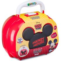 Brincando de profissoes mickey maleta construtor 11pcs