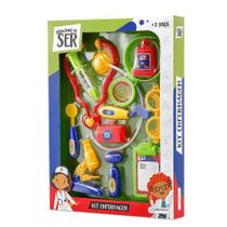 Brincando De Ser Kit Enfermagem Br961 Multilaser