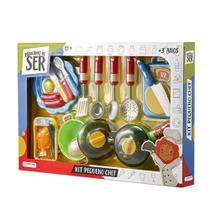 Brincando de Ser Kit Pequeno Chef com Acessórios Multikids - BR954