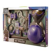 Brincando de Ser Kit Polícia BR965 - MULTIKIDS