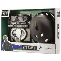 Brincando De Ser Kit Swat Policia Com Acessórios - Multikids Brincando De Ser Kit Swat Policia Com Acessórios - Multikids