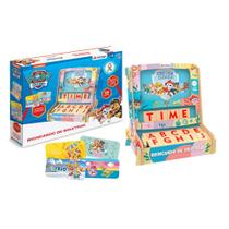 BRINCANDO DE SOLETRAR PATRULHA CANINA - Jogo Educativo com Peças em Madeira BRINCANDO DE SOLETRAR PATRULHA CANINA - Jogo Educativo com Peças em Madeira