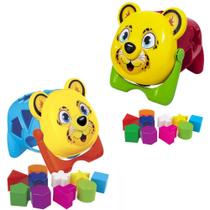 Brincando e Aprendendo ao Mesmo Tempo - Onça Didática com Formas Geométricas